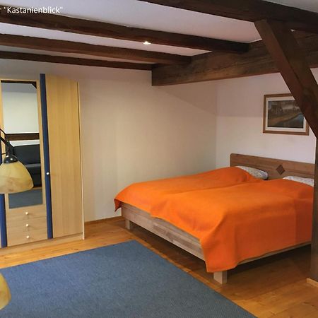 Ferienwohnung Kastanienblick Oder Parkblick, Oder Unser Radlerzimmer! Ziethen  Esterno foto