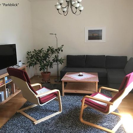 Ferienwohnung Kastanienblick Oder Parkblick, Oder Unser Radlerzimmer! Ziethen  Esterno foto