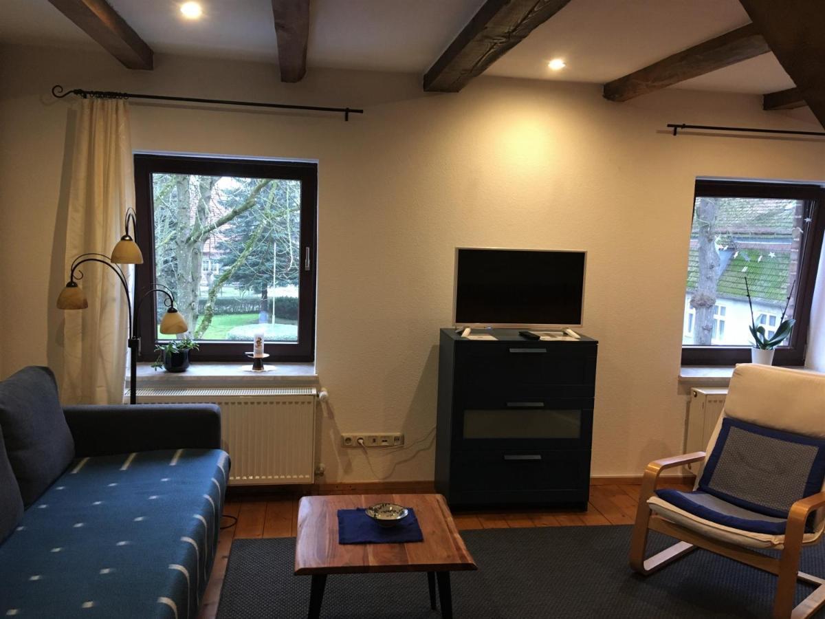 Ferienwohnung Kastanienblick Oder Parkblick, Oder Unser Radlerzimmer! Ziethen  Esterno foto